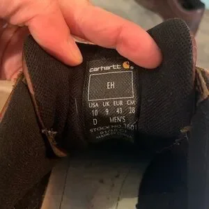 Men’s Carhartt Size 10 brown lace up slip resistant oxfords. Preloved Carhartt | Shoes | Mens Carhartt Size Brown Lace Up Slip  main image 4